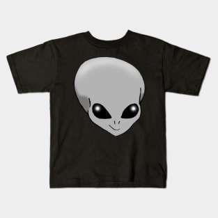 Alien Grey Kids T-Shirt